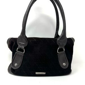 Emporio Armani vintage Brown Suede Bag Y2K